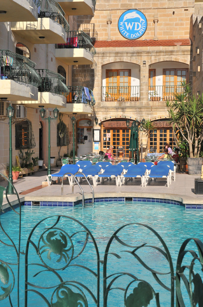 Aparthotel White Dolphin Complex Qawra Exterior foto