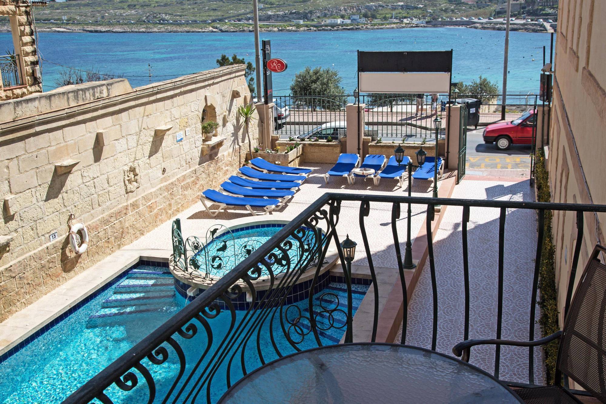 Aparthotel White Dolphin Complex Qawra Exterior foto